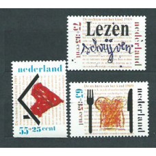 Holanda - Correo 1989 Yvert 1341/3 ** Mnh