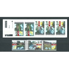 Holanda - Correo 1991 Yvert 1373/5+Carnet ** Mnh