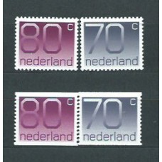 Holanda - Correo 1991 Yvert 1380A/B+1380Ab/a ** Mnh