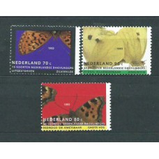 Holanda - Correo 1993 Yvert 1434/6 ** Mnh Fauna . Mariposas