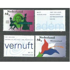 Holanda - Correo 1997 Yvert 1598/601 ** Mnh