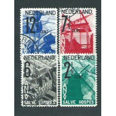 Holanda - Correo 1932 Yvert 241/4 usado