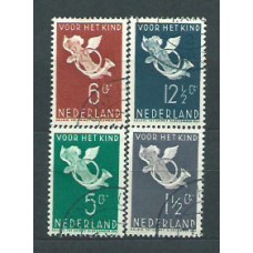 Holanda - Correo 1936 Yvert 288/91 usado