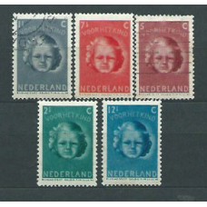 Holanda - Correo 1945 Yvert 434/8 o