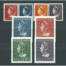 Holanda - Correo 1946 Yvert 438A/45 * Mh