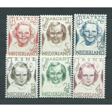 Holanda - Correo 1946 Yvert 451/6 * Mh Medicina