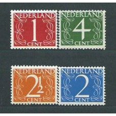 Holanda - Correo 1946 Yvert 457/60 * Mh