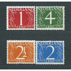Holanda - Correo 1946 Yvert 457/60 * Mh