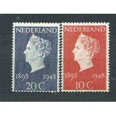 Holanda - Correo 1948 Yvert 495/6 * Mh Personaje