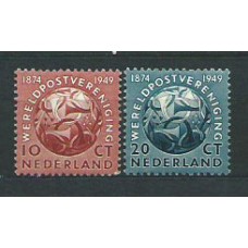 Holanda - Correo 1949 Yvert 528/9 ** Mnh UPU