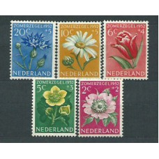 Holanda - Correo 1952 Yvert 569/73 * Mh Flores