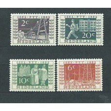 Holanda - Correo 1952 Yvert 574/7 * Mh