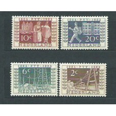 Holanda - Correo 1952 Yvert 578/81 ** Mnh Exposición Filatelica