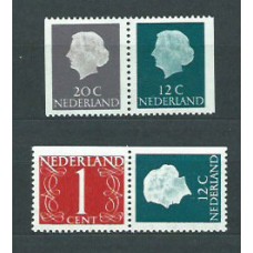 Holanda - Correo 1953 Yvert 600Ad/Ae tipo A ** Mnh