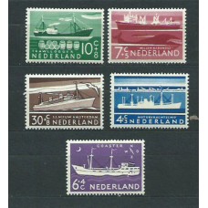 Holanda - Correo 1957 Yvert 666/70 ** Mnh Barcos