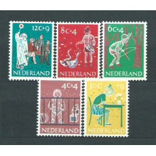 Holanda - Correo 1959 Yvert 712/6 ** Mnh