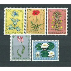 Holanda - Correo 1960 Yvert 719/23 * Mh Flores