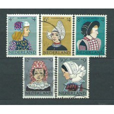 Holanda - Correo 1961 Yvert 728/32 usado