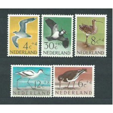 Holanda - Correo 1961 Yvert 733/7 * Mh Fauna. Aves