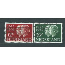 Holanda - Correo 1962 Yvert 745/6 usado