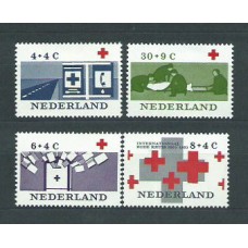 Holanda - Correo 1963 Yvert 775/9 ** Mnh Cruz Roja