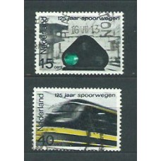 Holanda - Correo 1964 Yvert 798/9 usado Tren