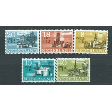 Holanda - Correo 1965 Yvert 817/21 ** Mnh