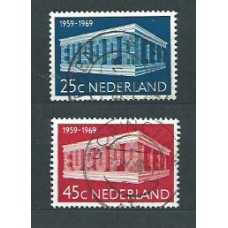 Holanda - Correo 1969 Yvert 893/4 usado