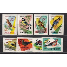 Hungria - Correo 1961 Yvert 1478/85 ** Mnh Fauna aves