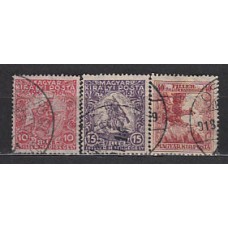 Hungria - Correo 1916 Yvert 159/61 usado