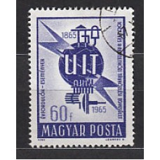 Hungria - Correo 1965 Yvert 1732 usado UIT