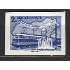 Hungria - Correo 1968 Yvert 1946 Sin dentar ** Mnh Trenes