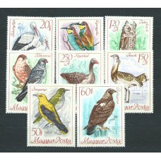 Hungria - Correo 1968 Yvert 1956/63 ** Mnh Fauna aves