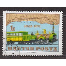 Hungria - Correo 1971 Yvert 2170 usado Tren