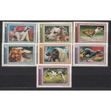 Hungria - Correo 1972 Yvert 2221/7 ** Mnh Fauna perros
