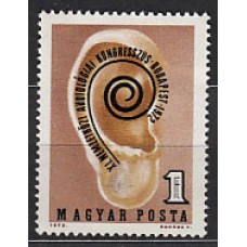 Hungria - Correo 1972 Yvert 2272 ** Mnh Congreso de audiología