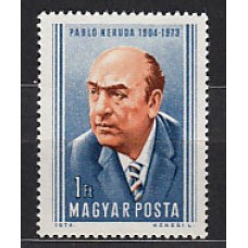 Hungria - Correo 1974 Yvert 2390 ** Mnh Pablo Neruda