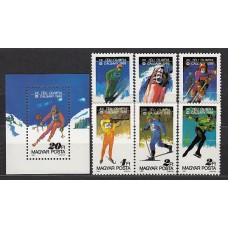 Hungria - Correo 1987 Yvert 3135/40 +H.194 ** Mnh