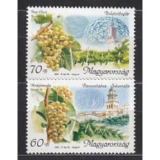 Hungria - Correo 2001 Yvert 3815/6 ** Mnh Regiones vinícolas