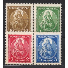 Hungria - Correo 1932 Yvert 445/8 * Mh