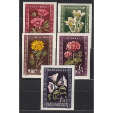 Hungria - Correo 1950 Yvert 963/7 ** Mnh Flora