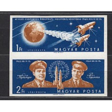 Hungria - Aereo 1962 Yvert 241/2 ** Mnh Astro