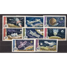 Hungria - Aereo 1969 Yvert 309/16 ** Mnh Astro