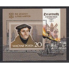 Hungria - Hojas 1983 Yvert 168 ** Mnh