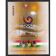 Hungria - Hojas 1988 Yvert 202 ** Mnh