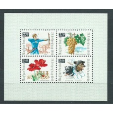 Hungria - Hojas 1966 Yvert 61 ** Mnh Día del sello
