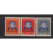 India Holandesa Correo Yvert 270/2 ** Mnh   Escudos
