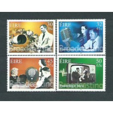 Irlanda - Correo 2001 Yvert 1321/4 ** Mnh Radio