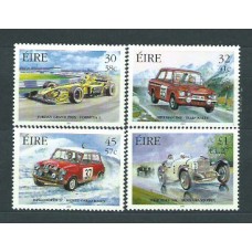 Irlanda - Correo 2001 Yvert 1331/4 ** Mnh Coches de Carreras