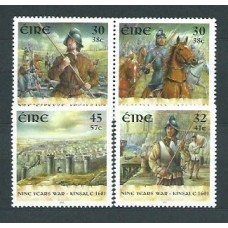 Irlanda - Correo 2001 Yvert 1349/52 ** Mnh